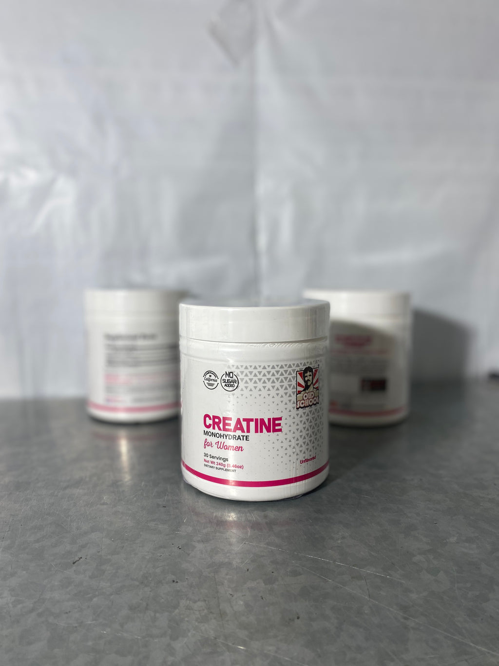 CREATINA MONOHYDRATADA PARA MUJER OLD SCHOOL.CM